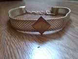 Choker colier vintage made in usa