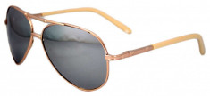 Ochelari de soare Ultra Aviator Gri Oglinda - Gold foto