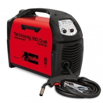 Aparat de sudura MIG-MAG, Telwin TECHNOMIG 180 DUAL SYNERGIC EURO, profesional 220V foto mare Aparat de sudura MIG-MAG, Telwin TECHNOMIG 180 DUAL SYNERGIC EURO, profesional 220V foto mare
