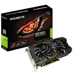 Placa video GIGABYTENVIDIA GeForce GTX 1050 Ti Windforce OC 4G, N105TWF2OC-4GD, PCI-E 3.0 x 16, 4GB GDDR5, 128 bit, Boost: 1468 MHz/ Base: 1354 bulk foto