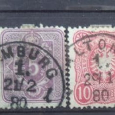 GERMANIA (REICH) 1875/79 – UZUALE, timbre stampilate, B36