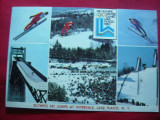 Ilustrata Olimpiada Lake Placid 1980, Circulata, Printata