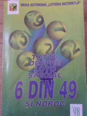 Totul Despre Loto Special 6 Din 49 Si Noroc - Necunoscut ,396131 foto