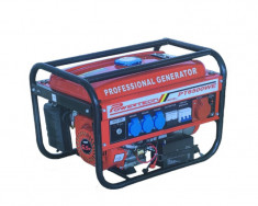 Generator Curent Electric-POWERTECH-12V/220/380V-PORNIRE LA CHEIE &amp;amp;#8211; 3 KW foto