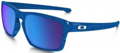 MXE Ochelari de soare Oakley Silver Fingerprint albastru/safir iridium Cod Produs: 926217AU foto