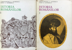 ISTORIA ROMANILOR - Giurescu (vol 1 si 2) foto