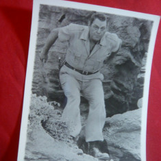 Fotografie a actorului de orig. romana Jonny Weiss-Muller - Tarzan ,dim.=9x12 cm