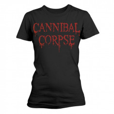 Tricou Fete Cannibal Corpse - Dripping Logo foto