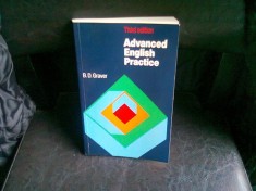 ADVANCED ENGLISH PRACTICE - B.D. GRAVER foto