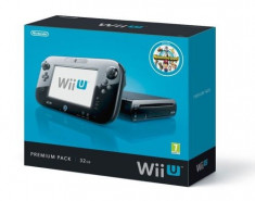 Consola Nintendo Wii U 32GB Premium Pack - Black + Nintendoland foto