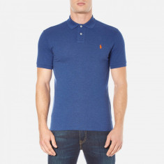 Tricou polo Ralph Lauren SLIM-FIT Royal masuraL foto