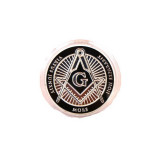 Medalie Masonica Moneda Masonica Neagra Cadou Masonic