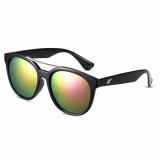Ochelari Soare Retro Design + Etui - Protectie UV 100%, UV400 - Model 3, Unisex, Protectie UV 100%, Plastic