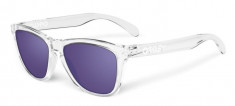 MXE Ochelari de soare Oakley MX Brille Frogskin transparent/ violet iridium Cod Produs: 24305AU foto