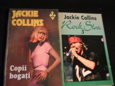JACKIE COLLINS-2 TITLURI-COPII BOGATI, ROCK STAR- foto
