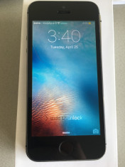 iPhone 5S 32GB Space Gray Gri LA CUTIE NEVERLOCK IMPECABIL|VANZATOR GOLD+CADOU foto
