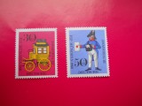 HOPCT GERMANIA CONGRESUL INT FILATELIE MUNCHEN 2 VAL 1966 MNH 56
