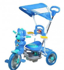 Tricicleta copii albastru foto