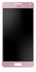 Display cu touchscreen Samsung Galaxy A5 A500 roz original foto