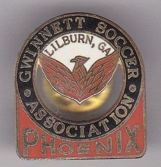 Insigna Asociatia Gwintett Soccer Phoenix , Lilburn foto