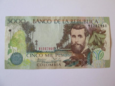Columbia 5000 Pesos 2012 foto
