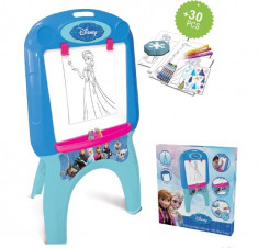 Tabla cu picioare si accesorii creative 30 piese Disney Frozen - D`Arpeje foto