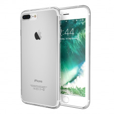 Husa Iphone 7 Plus Full Body 360 Grade Fata Spate Silicon Clar 0.3mm foto