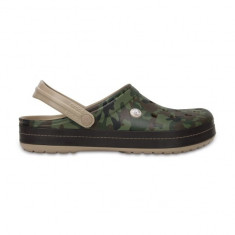 Saboti pentru barbati Crocband Camo II Clog Tumbleweed (CRC204091-2G9) foto