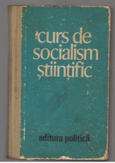 (C7472) CURS DE SOCIALISM STIINTIFIC