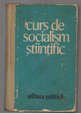 (C7472) CURS DE SOCIALISM STIINTIFIC foto