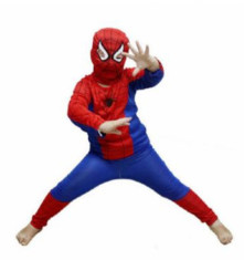 costum spiderman copii 2-8 ani foto