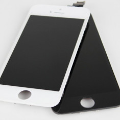 Lcd iPhone 5S albe negre / display / digitizer / touchscreen / ecran