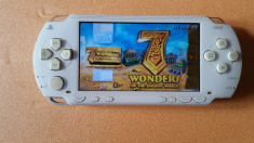 Consola PSP 1000 MODATA PSP MODAT Card 16 GB + 140 Jocuri Pe Card foto