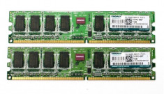Kit Memorie 2 x 1 gb DDR2 667 mhz - Kingmax foto