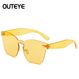 Ochelari Soare Design - WAYFARER STYLE - Protectie UV , UV400 - Galben, Femei, Protectie UV 100%