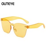 Cumpara ieftin Ochelari Soare Design - WAYFARER STYLE - Protectie UV , UV400 - Galben, Femei, Protectie UV 100%