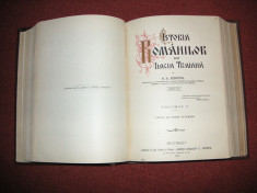 A. D. Xenopol Istoria romanilor din Dacia Traiana - VOL. 1,2,3,4,5 - 1913 - 1914 foto