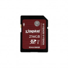Card memorie Kingston SDXC 256GB Clasa 3 UHS-I U3 foto