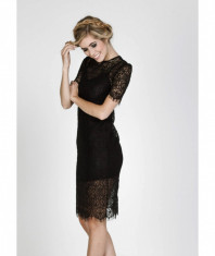 Rochie dantela neagra foto