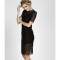 Rochie dantela neagra