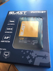 SSD Patriot Blast 120GB +Garantie 20 luni foto