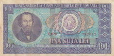 Bancnota 100 lei 1966 foto