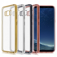 Husa Samsung Galaxy S8 TPU Margine Rose Gold foto