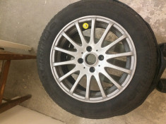 Vand 4 Anvelope Michelin 205/55 R16 + 4 Jante aliaj 16&amp;quot; Aez XYLO + accesorii foto