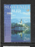Slovenia.2004 1000 ani orasul Bled MS.687, Nestampilat