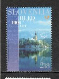 Slovenia.2004 1000 ani orasul Bled MS.687, Nestampilat