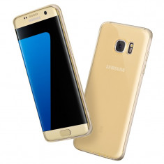 Carcasa Hoco, Light Series TPU, pentru Samsung Galaxy S7, Gold foto