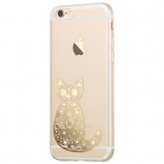 Carcasa Hoco, Super Star Series Inner Diamond, pentru Apple Iphone 6/6S, Cat foto