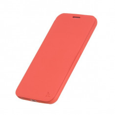 Flip Cover, Hoco, Juice series Nappa Leather, pentru Apple Iphone 5/5S, Rosu foto