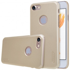 Carcasa, Nillkin, Super frosted shield pentru Apple iPhone 7/7s, gold foto